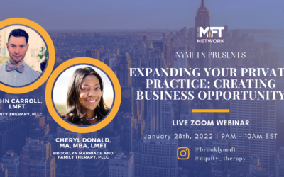 Online Webinar: Expanding Your Private Practice: Creating Business Opportunity